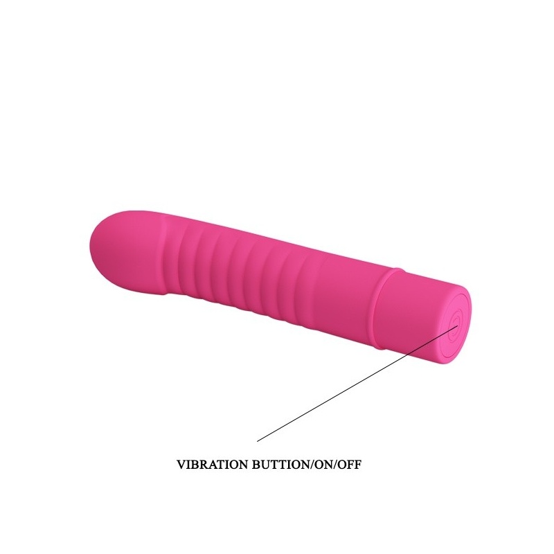Wibrator MICK Pink z 10 trybami wibracji, 13 × 2,7 cm - 4