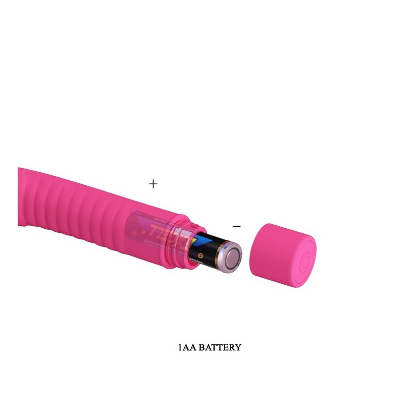 Wibrator MICK Pink z 10 trybami wibracji, 13 × 2,7 cm - 5