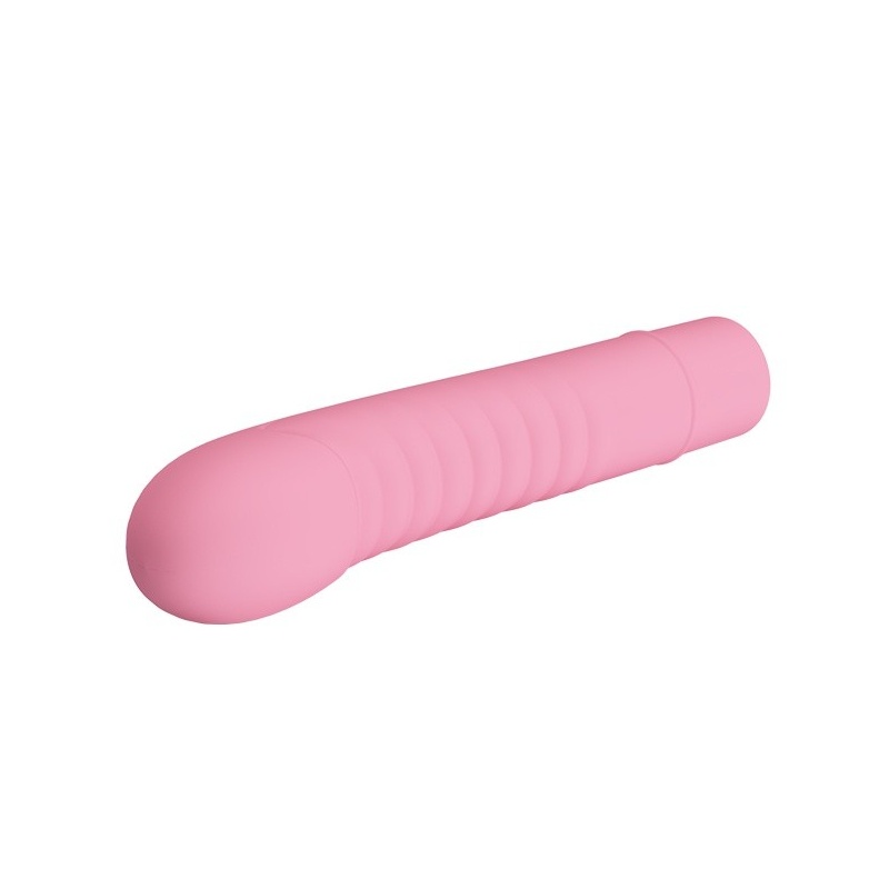 Wibrator MICK Lila - 10 funkcji wibracji, silikonowy, 13 cm - 4