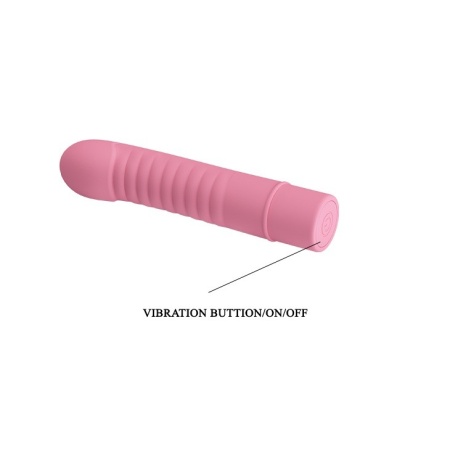 Wibrator MICK Lila - 10 funkcji wibracji, silikonowy, 13 cm - 6