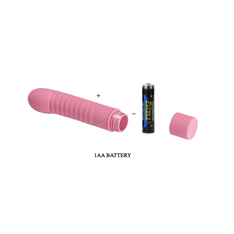 Wibrator MICK Lila - 10 funkcji wibracji, silikonowy, 13 cm - 7