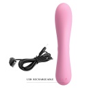 Silikonowy wibrator króliczek Hugo 16,5 cm z 12 funkcjami wibracji - 4