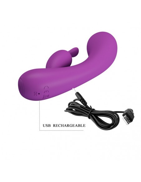 Wibrator Króliczek - Grace 12 Function Vibrations - Wibratory Króliczki - 5