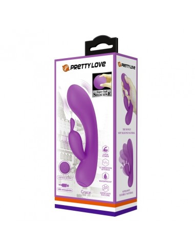 Wibrator Króliczek - Grace 12 Function Vibrations - Wibratory Króliczki - 6