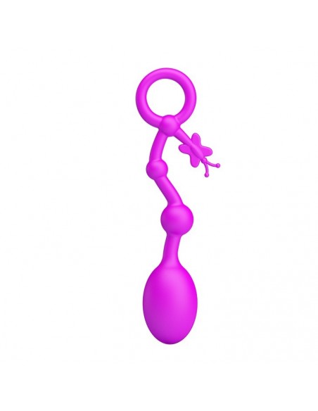 Kulki gejszy Pretty Love - Kegel Balls Heart - Kulki analne, koraliki analne - 1