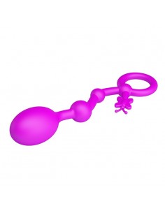 Kulki gejszy Pretty Love - Kegel Balls Heart - Kulki analne, koraliki analne - 1 2