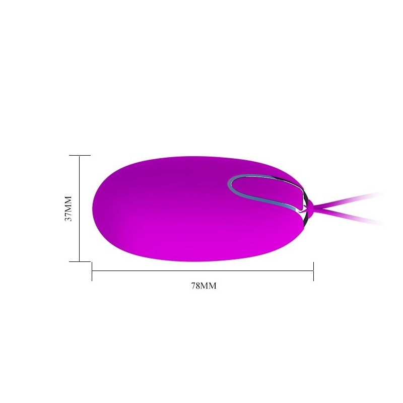 Jajko wibracyjne Joyce z 12 funkcjami, 8,5 cm - 3