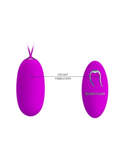 Jajeczko wibrujące Pretty Love - Joyce Egg 12 Function Vibrations - Wibratory Jajeczka - 4