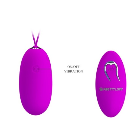 Jajko wibracyjne Joyce z 12 funkcjami, 8,5 cm - 4