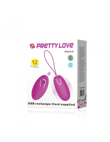 Jajeczko wibrujące Pretty Love - Joyce Egg 12 Function Vibrations - Wibratory Jajeczka - 7