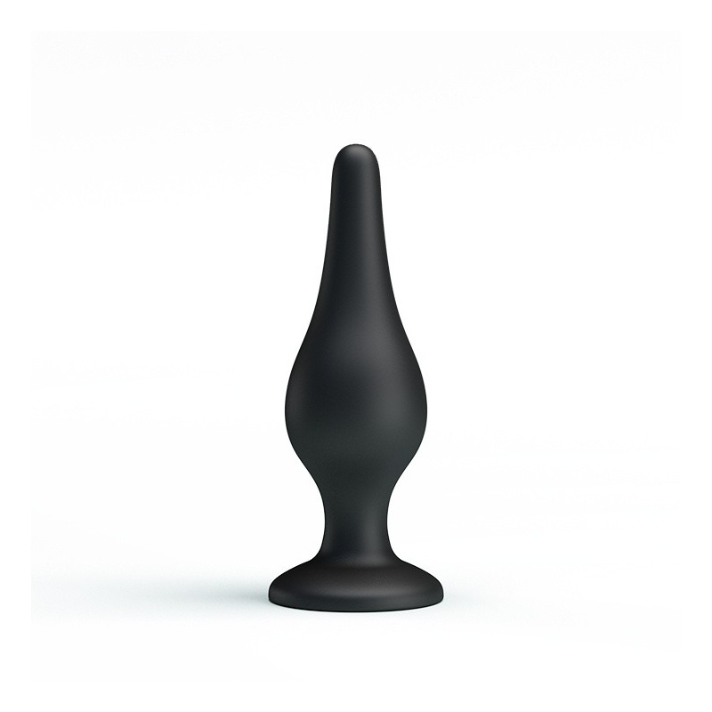 Korek prostaty Sensitive z przyssawką i profilem stopniowanym (14 cm) - 1