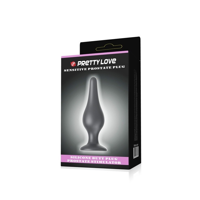 Korek prostaty Sensitive z przyssawką i profilem stopniowanym (14 cm) - 5