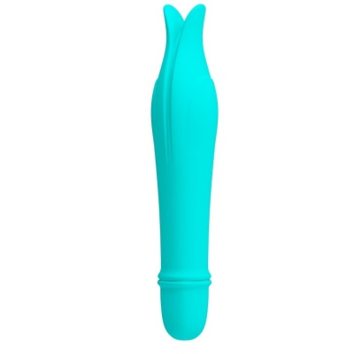 Wibrator Edward Blue z wyprofilowaną głowicą 14,5 cm - 1 2