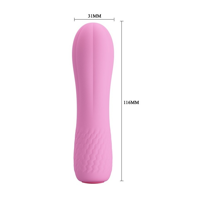 Mini wibrator Alice – 12 trybów wibracji, 11,9 cm - 5