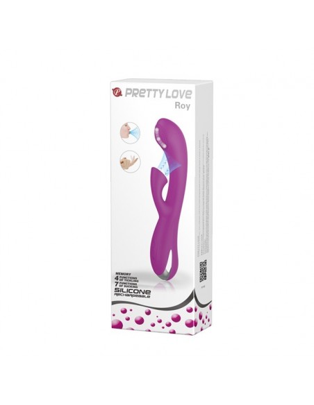Wibrator punktu G ROY z Funckjami Łaskotania - Wibratory Króliczki - 8