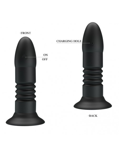 Korek analny wibrujący Pretty Love - Magic Jingers - Kulki i korki analne wibrujące - 3