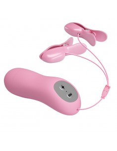 Stymulator Baile - Romantic Wave Lila - Klamry i klipsy na sutki - 1 2