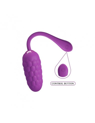 Jajeczko wibrujące Pretty Love - Marina Egg Purple - Kulki Gejszy i Jajeczka Wibrujące - 4