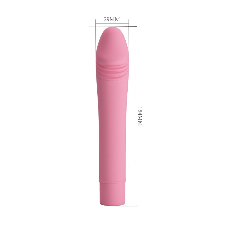 Wibrator Polevik 10 funkcji - silikon medyczny, 18 cm - 5