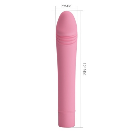 Wibrator Polevik 10 funkcji - silikon medyczny, 18 cm - 5