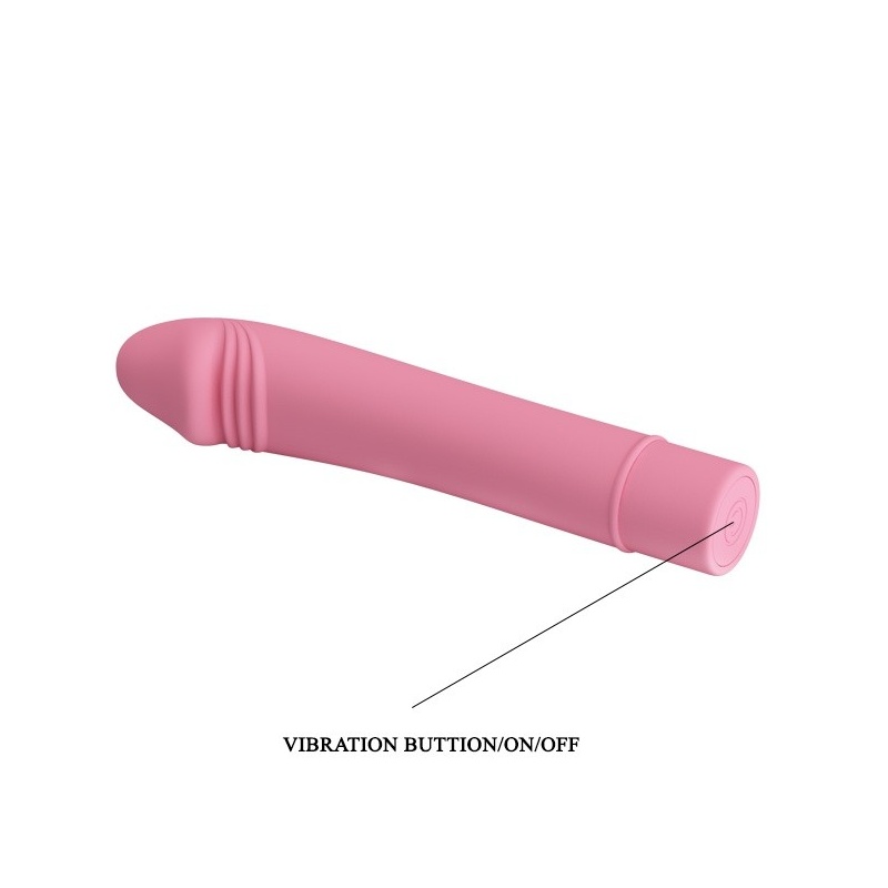Wibrator Polevik 10 funkcji - silikon medyczny, 18 cm - 6