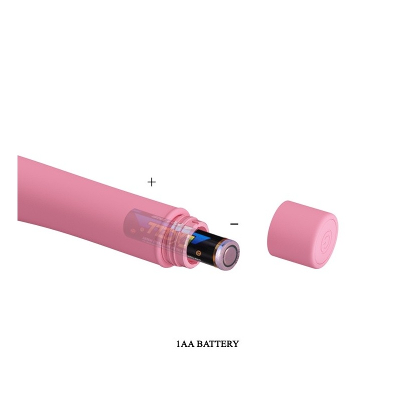 Wibrator Polevik 10 funkcji - silikon medyczny, 18 cm - 7