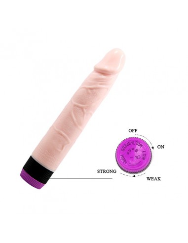 Wibrator z cyberskóry Baile - Adour Club 21,5 cm - Wibratory Realistyczne - 4