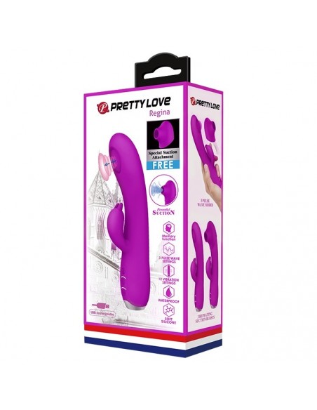 Wibrator Króliczek - Regina Purple - Wibratory Króliczki - 7