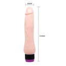 Dildo wibrujące ADOUR CLUB Vibration o miękkiej, realistycznej teksturze - 4