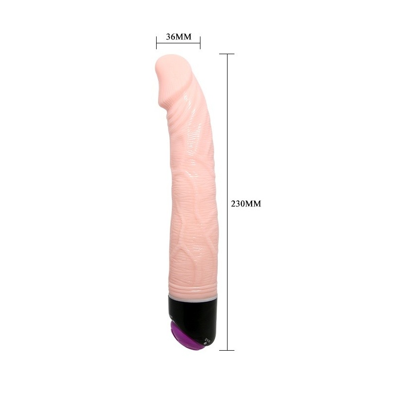 Wibrator Adour Club 23 cm z wibracją wielostopniową - 4