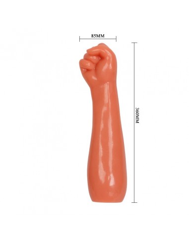 Dildo w kształcie dłoni Hand Sex Toys - Ogromne Korki Analne XXL - 4
