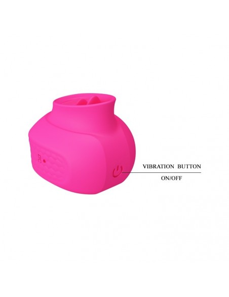 Stymulator łechtaczki Pretty Love - Estelle Usb 12 Functions Pink - Stymulatory łechtaczki - 4
