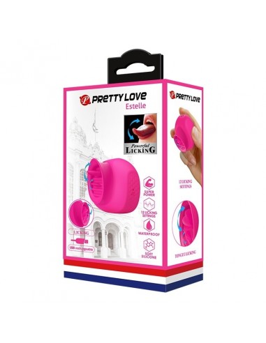 Stymulator łechtaczki Pretty Love - Estelle Usb 12 Functions Pink - Stymulatory łechtaczki - 6