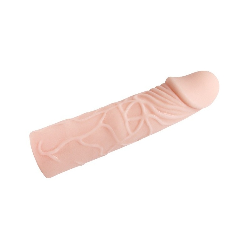Nakładka na penisa Big Man z wkładką wydłużającą, 17 cm - 3