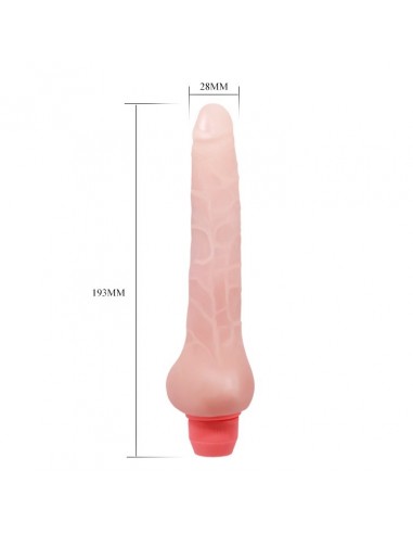 Wibrator z cyberskóry Baile - Flexi Vibe Sensual Spine 19 cm - Wibratory Realistyczne - 5