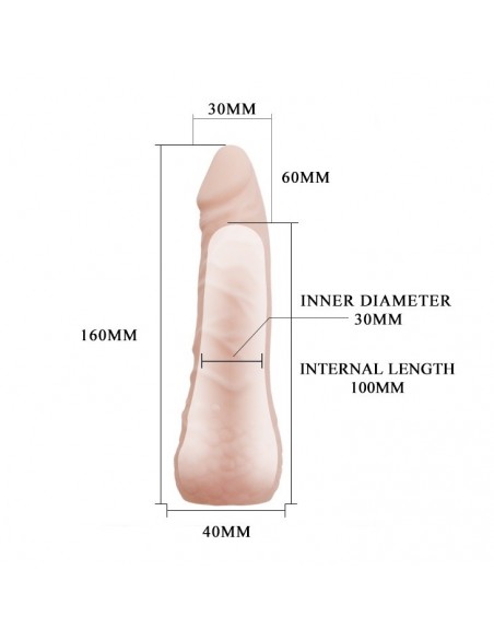 Przedłużenie Penisa - Big Man 03 - Przedłużki i nakładki na penisa - 4