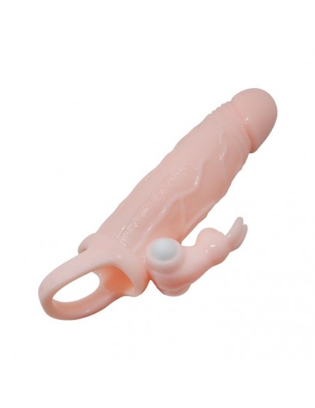 Wibrująca Nakładka Na Penisa - Brave Man Skin 5,91" - Przedłużki i nakładki na penisa - 2