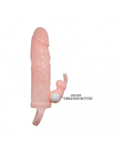 Wibrująca Nakładka Na Penisa - Brave Man Skin 5,91" - Przedłużki i nakładki na penisa - 4