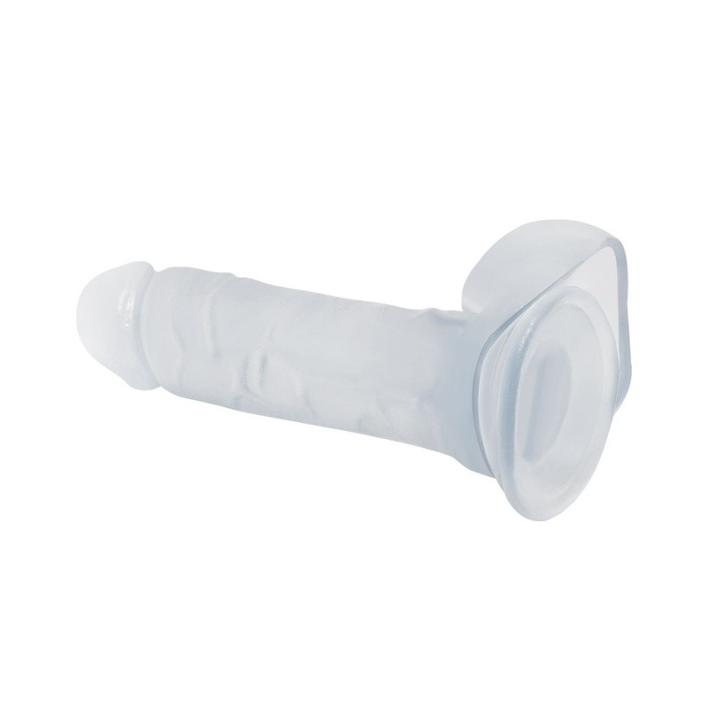 Realistyczne dildo DONG samostojące z kulkami - 6