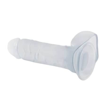 Realistyczne dildo DONG samostojące z kulkami - 6
