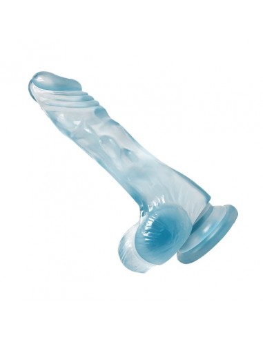 Dildo żelowe BAILE - COCK Herness compatible base 8,5" - Dilda żelowe - 1
