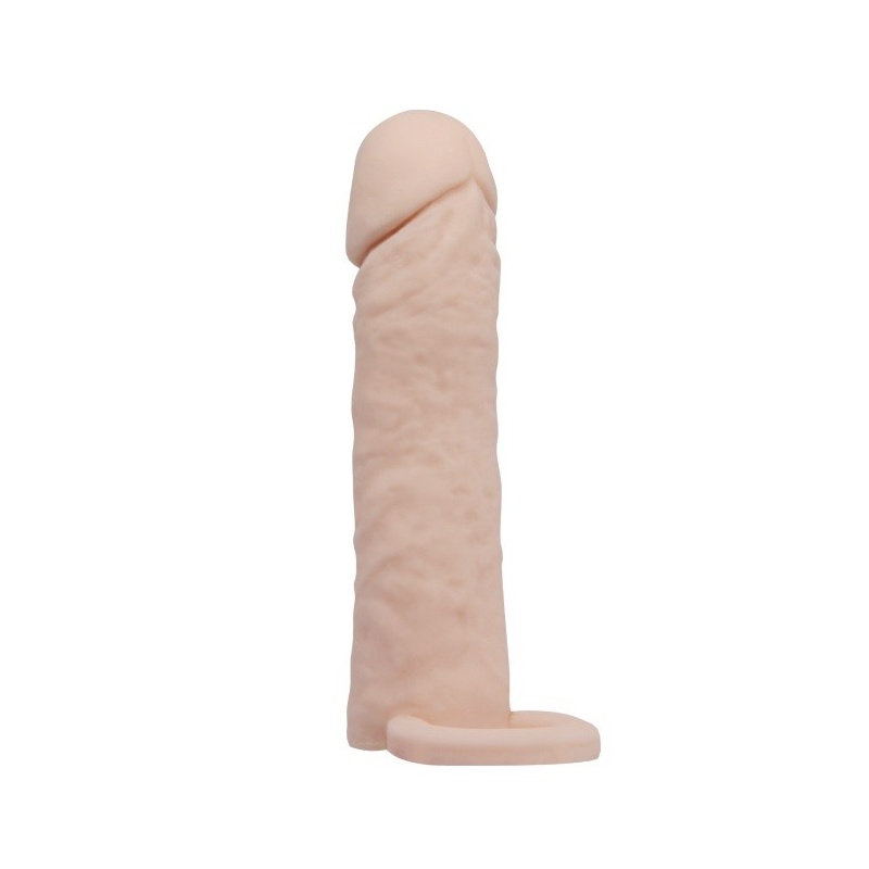 Nakładka Penis Sleeve Medium - przedłużenie 4 cm, długość 16 cm - 2