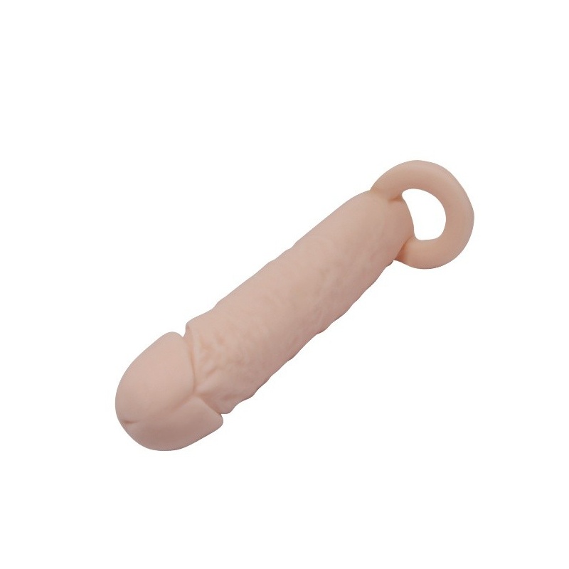 Nakładka Penis Sleeve Medium - przedłużenie 4 cm, długość 16 cm - 3