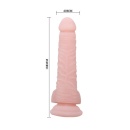 Dildo Super Dildo o średnicy 7,4 cm z przyssawką, długość 31,5 cm - 4
