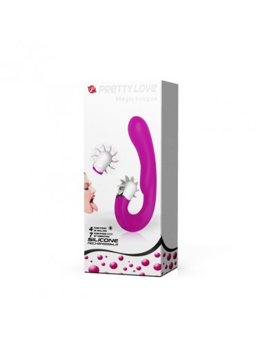 Stymulator Pretty Love - Magic Tongue - Stymulatory łechtaczki - 8