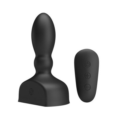 Nadmuchiwany stymulator prostaty Harriet z wibracjami, 12 cm - 1