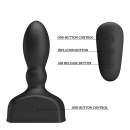Nadmuchiwany stymulator prostaty Harriet z wibracjami, 12 cm - 4
