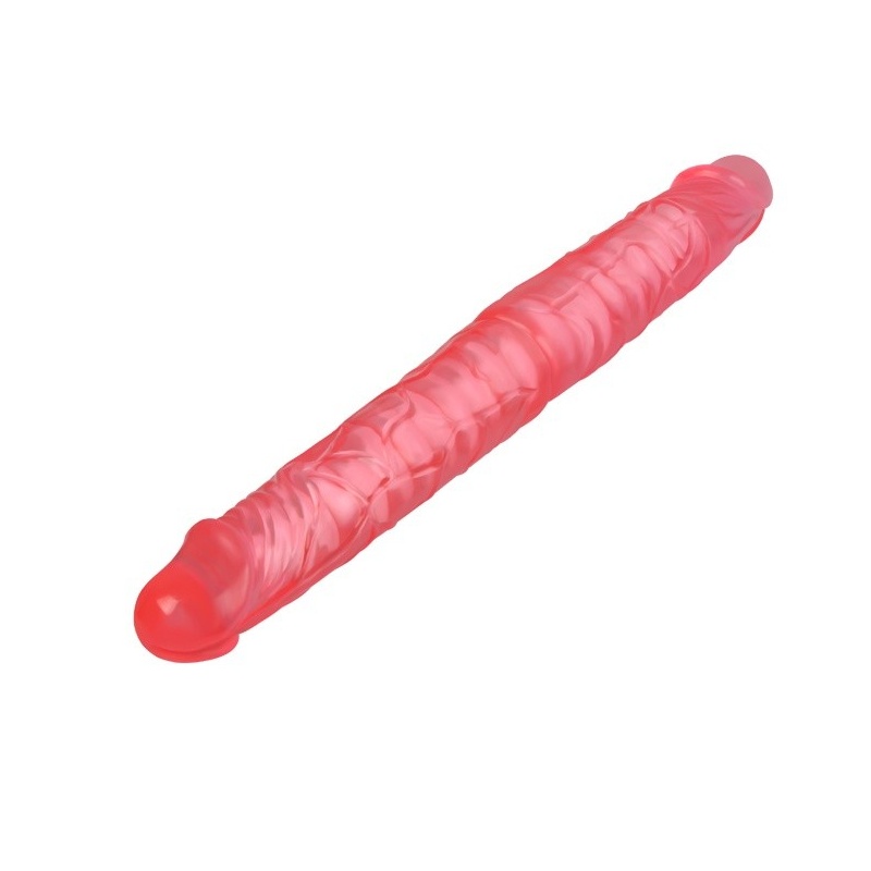Dildo podwójne Double Dong 14 cali z elastycznym rdzeniem - 36 cm - 2