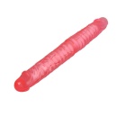 Dildo podwójne Double Dong 14 cali z elastycznym rdzeniem - 36 cm - 2