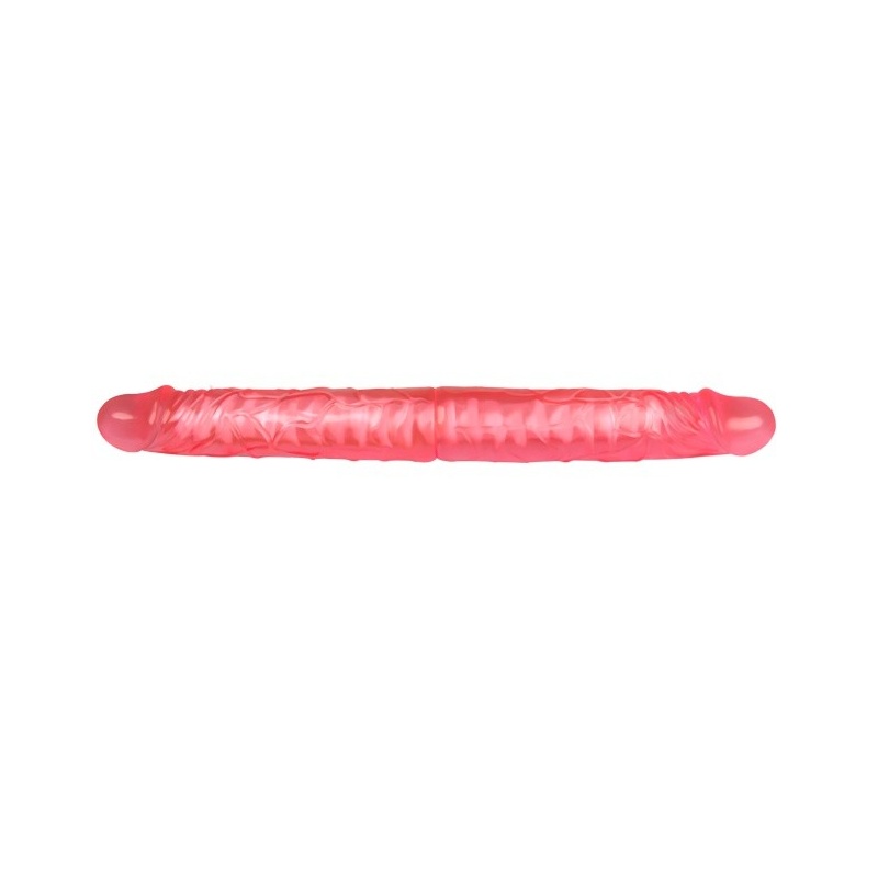 Dildo podwójne Double Dong 14 cali z elastycznym rdzeniem - 36 cm - 3
